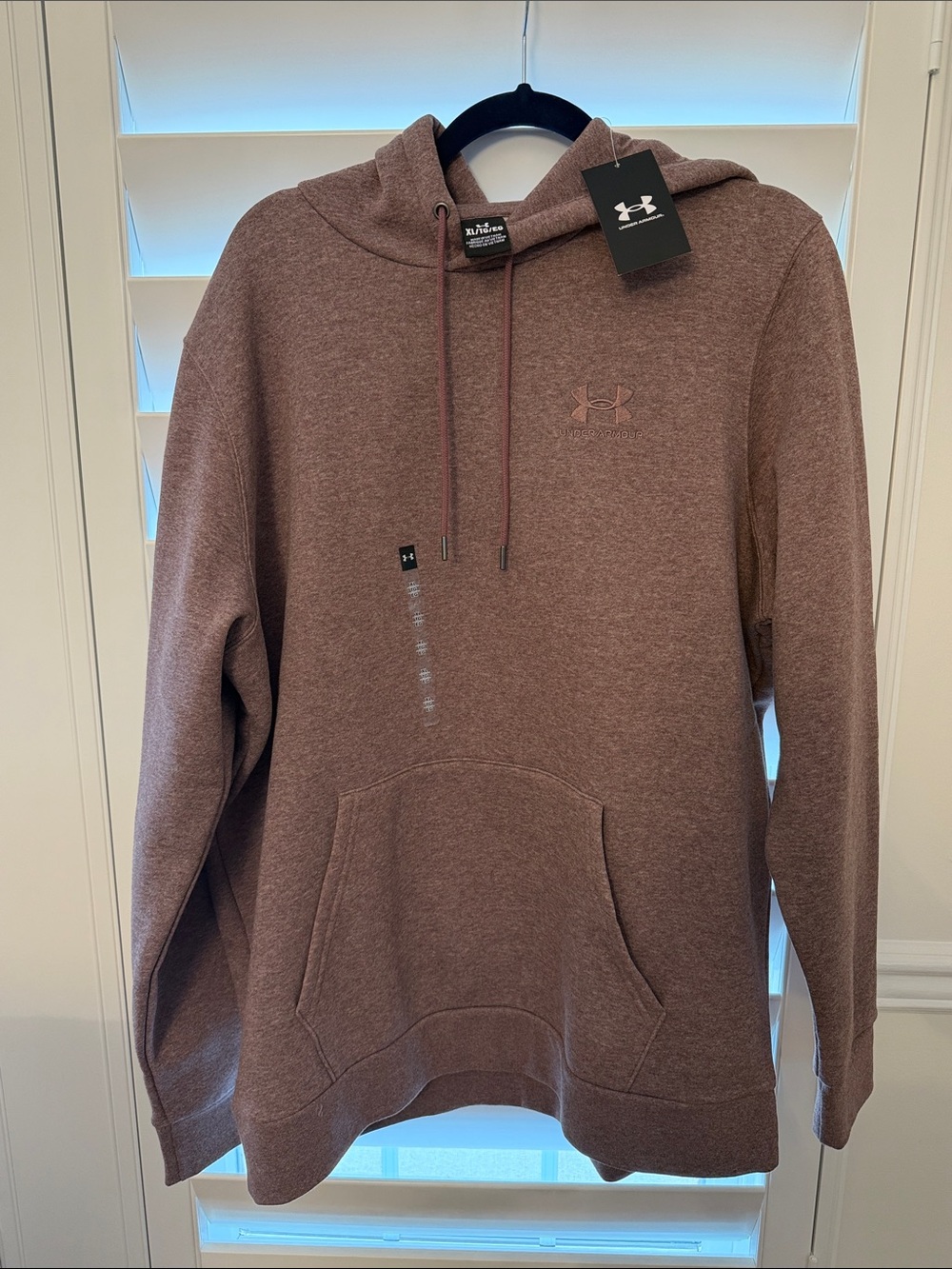 Under Armour Men's Maroon Hoodie Sweatshirt Size XL